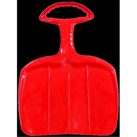 Patio Trasero Red Shovel Snow Sled with Handle for Adults - 0.8 x 19.1 x 25.8 in. PA3070936